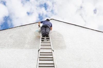 Peinture extérieure à Melleray — façades et ravalement